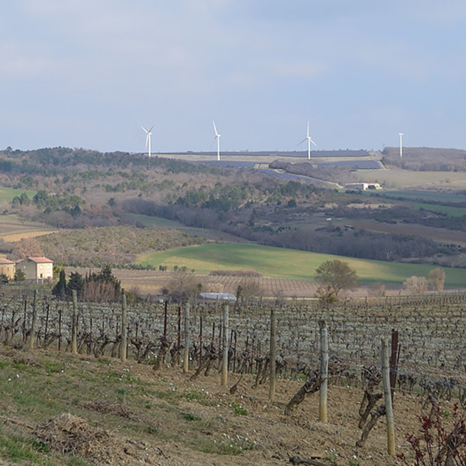 Engie Green - Parcs solaires dans l'Aude - Intégration 3D photo