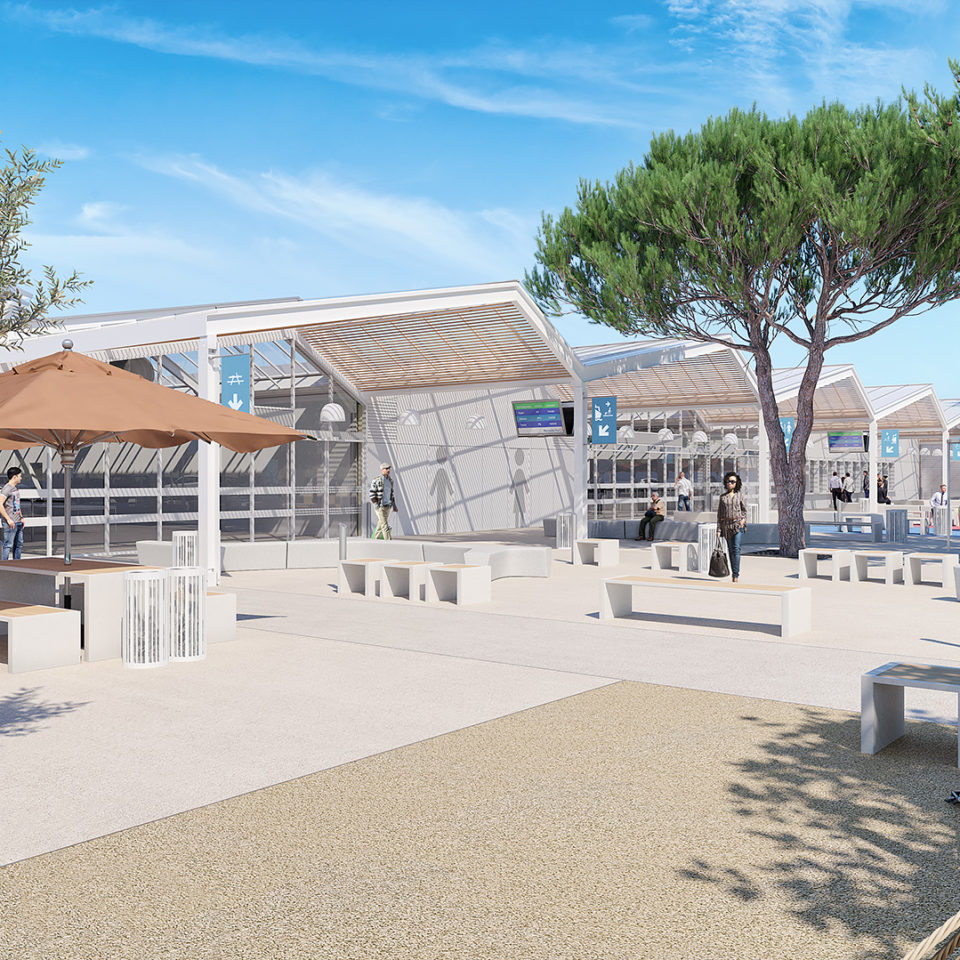 GPMM - Marseille Cap Janet - Gare Maritime - Image 3D